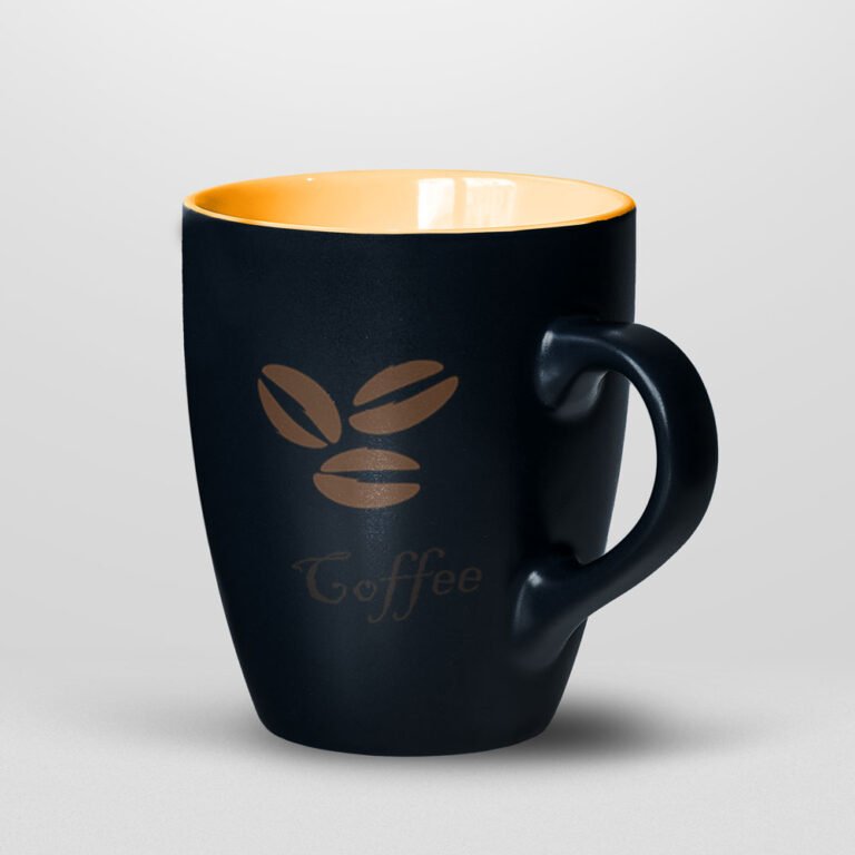 Home mug yellow